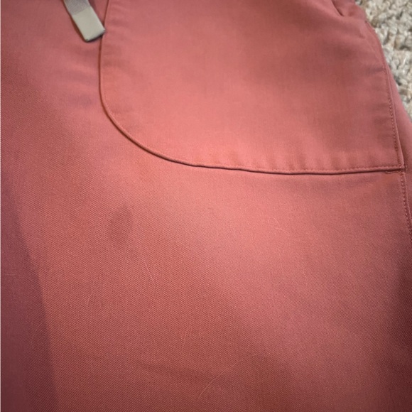 Mauve Taldora - Petite Skinny Jogger Scrub Pants - Picture 4 of 6